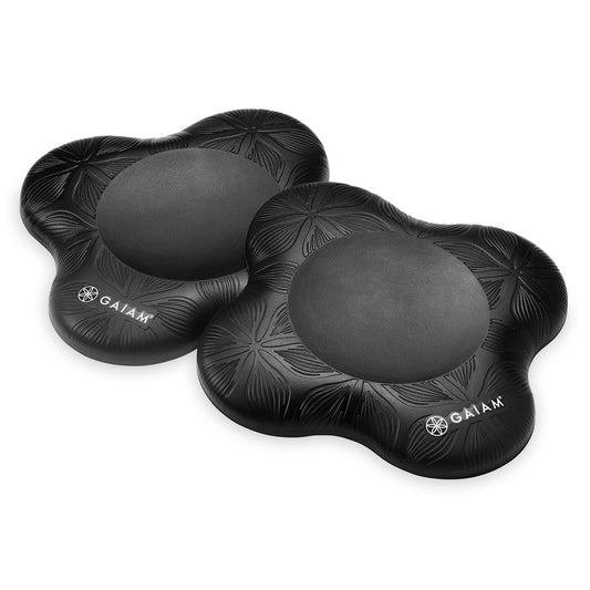 Gaiam Yoga Knee Pads Set of 2 - Yoga Props and Accessories for Women/Men
